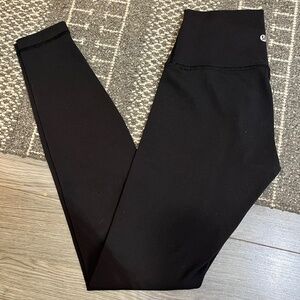 Lululemon wunder under luon black leggings